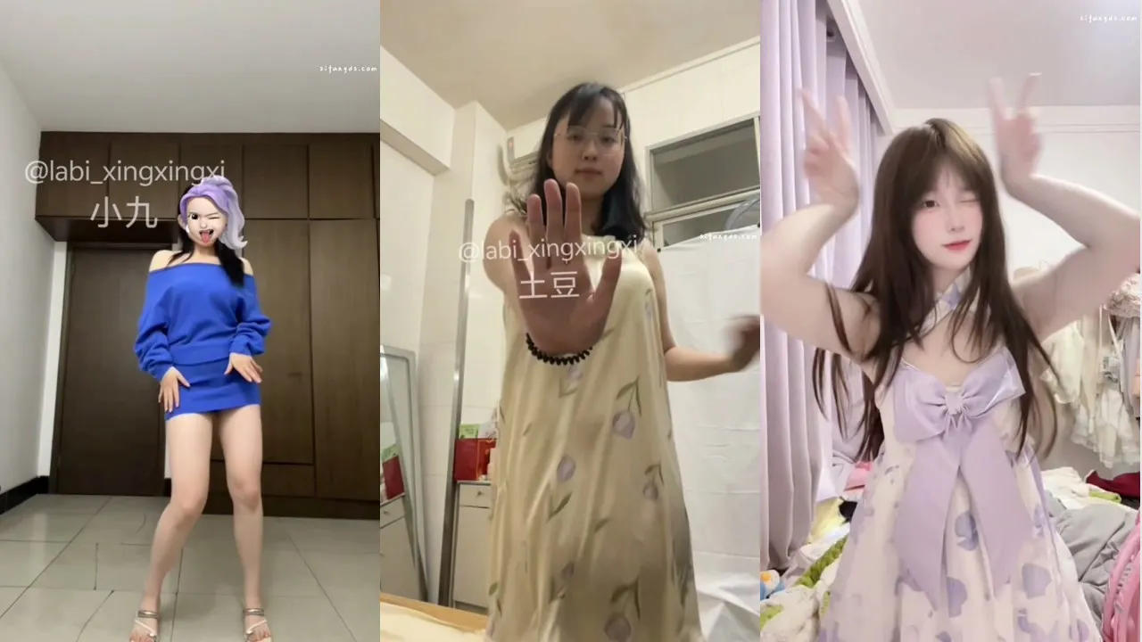 高颜值百合舞姬@原野芽美 抖音风裸舞合集 第二弹 [50V0P_918.06MB]