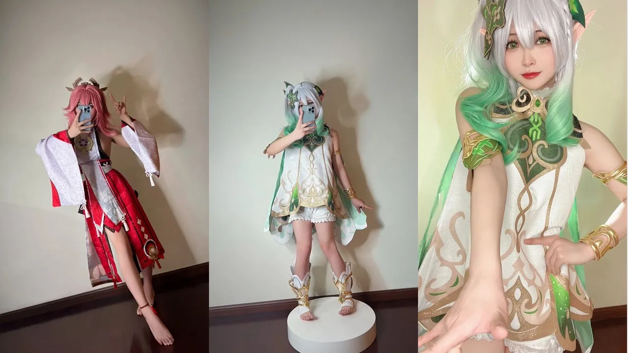 微博coser@sola酱也想变成双马尾 新作合集 [5V19P_2.54GB]