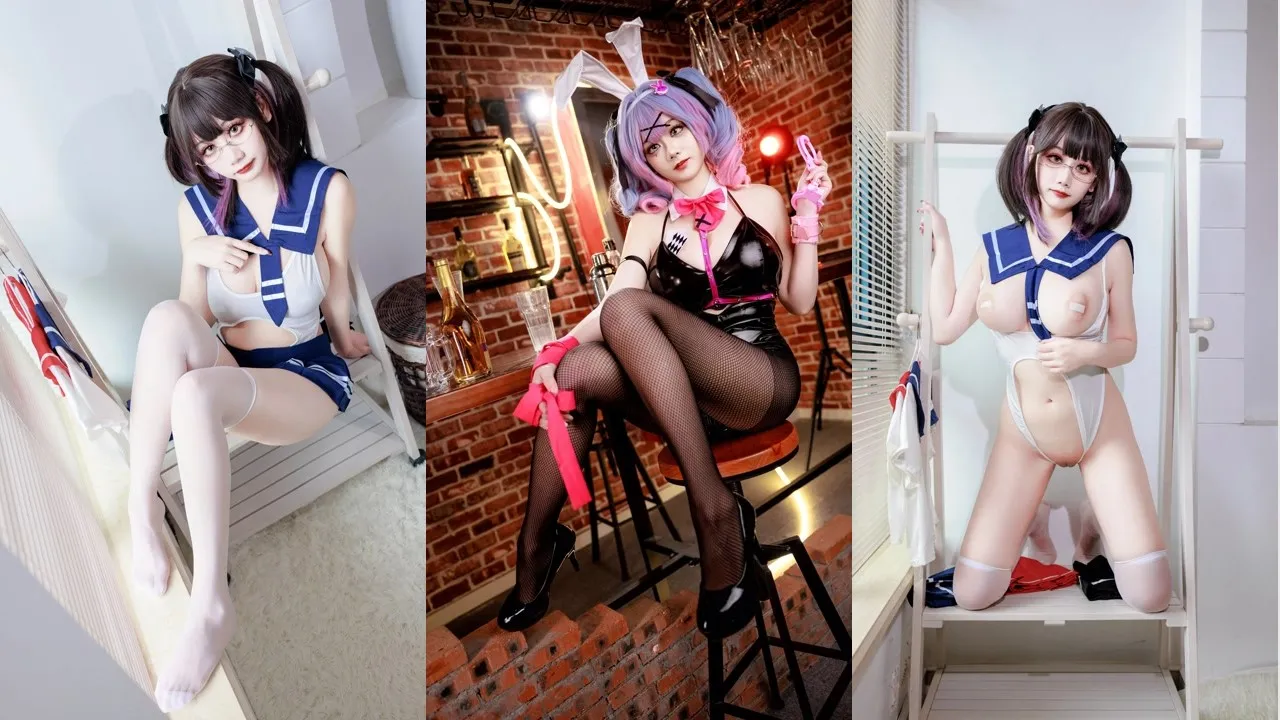 高质量巨乳coser@阿雪雪 写真作品8套合集 [5V622P_2.48GB]