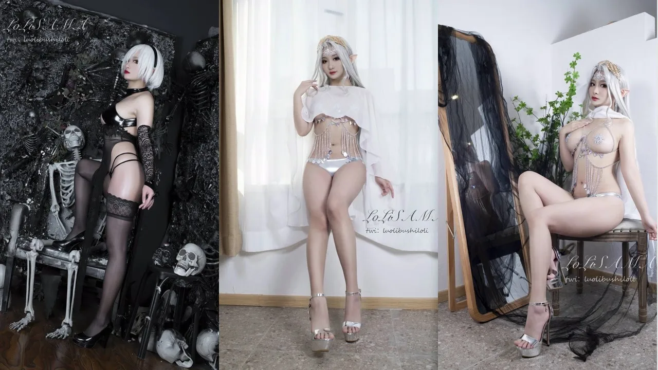 高质量coser@洛璃 LoLiSAMA 写真作品32套新作合集 [16V2317P_4.15GB]