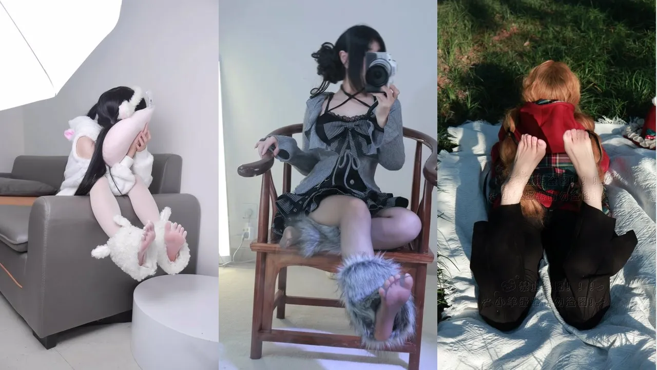 抖音26w粉网红@小羊蛋卷 足艺作品61套合集 [0V740P_699.14MB]